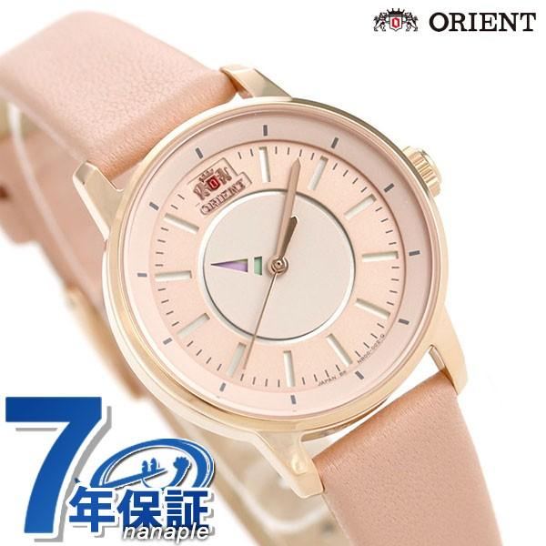 オリエント 腕時計 スタイリッシュ スマート 自動巻き レディース ディスク スモール ピンク レザーベルト Orient Wv0031nb 腕時計のななぷれ 通販 Paypayモール