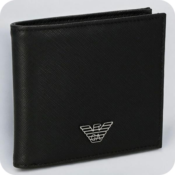 EMPORIO ARMANI エンポリオ・アルマーニ 二つ折り財布 メンズ ブランド