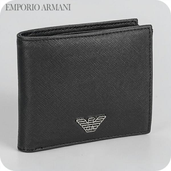 EMPORIO ARMANI エンポリオ アルマーニ 二つ折り財布 コンパクト
