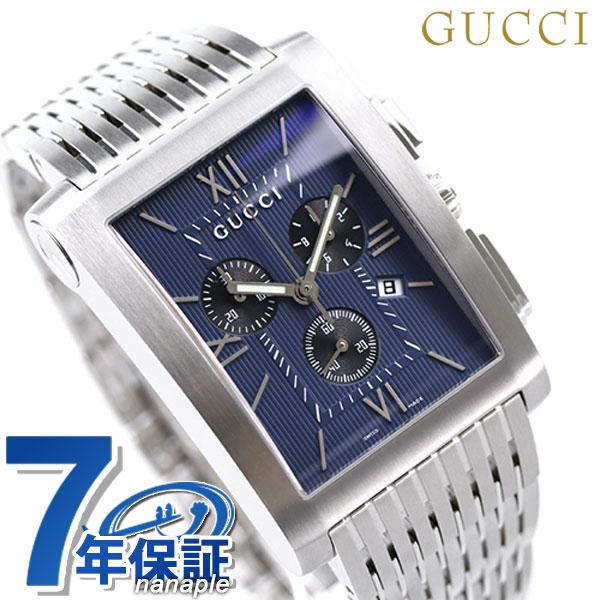 6日は全品5倍で最大P16倍 GUCCI グッチ 時計 Gメトロ クロノグラフ