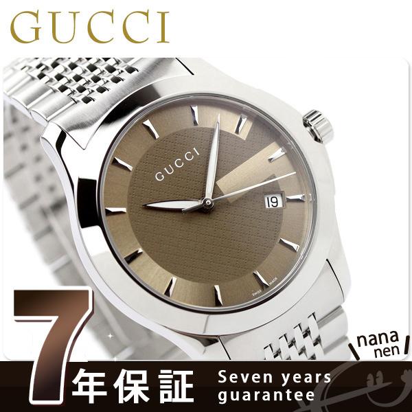 6日は全品5倍で最大P16倍 GUCCI グッチ 時計 Gタイムレス メンズ