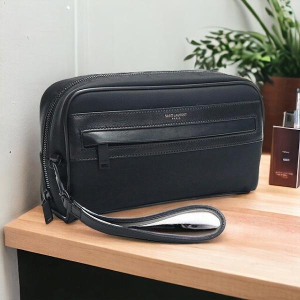 SAINT LAURENT サンローラン ブランド セカンドバッグ メンズ ナイロン