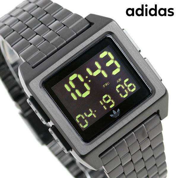 11日は 10倍でポイント最大27倍 アディダス オリジナルス 時計 デジタル メンズ レディース 腕時計 Z 00 Adidas アーカイブ M1 オールブラック 腕時計のななぷれ 通販 Paypayモール