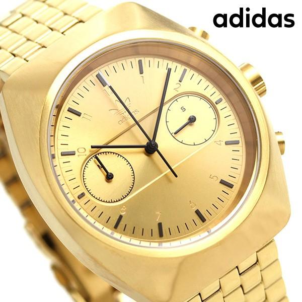 アディダス オリジナルス 時計 メンズ レディース 腕時計 Z 00 Adidas プロセス クロノグラフ M3 ゴールド 腕時計のななぷれ 通販 Paypayモール