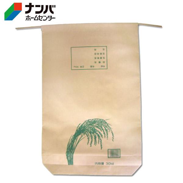 K】【昭和貿易】米袋 新袋 米袋紙バンド付【30kg】 : ナンバYahoo店