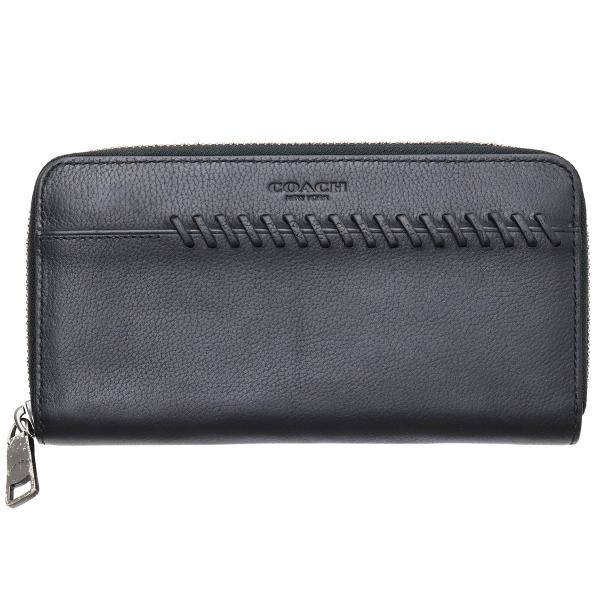 新品　正規品☆COACH コーチ　長財布　ブラウン　ブラック　レザー　長財布 COACH（コーチ） ラウンドファスナー長財布 F21369 : なんでも鑑定局