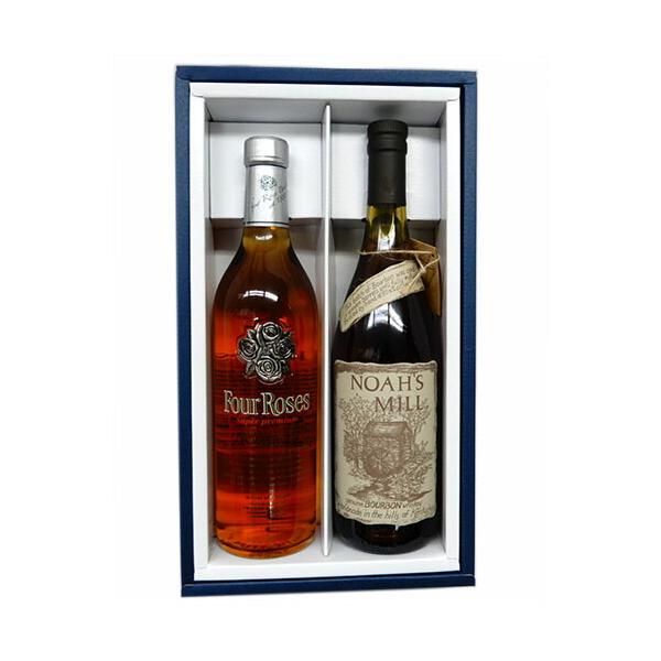 高級バーボン2本セット フォアローゼズプラチナ43度750ml