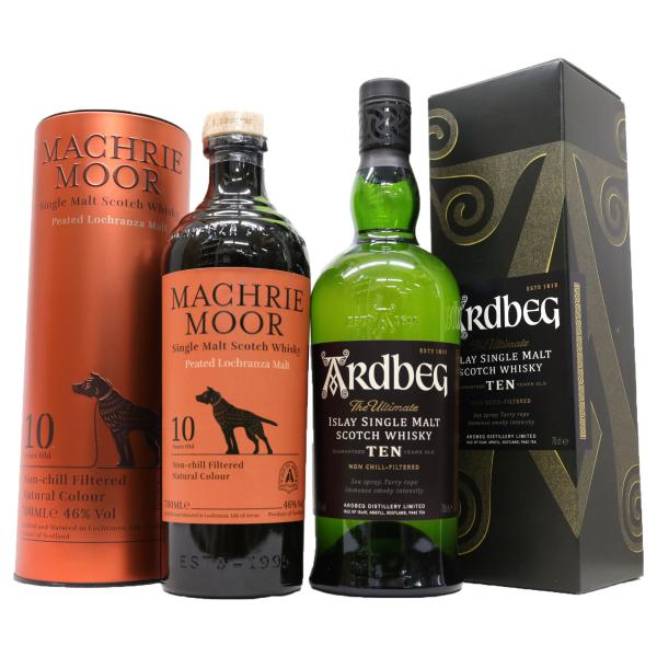 スモーキーなウイスキー10年2本 アランマクリームーア10年 46度700ml