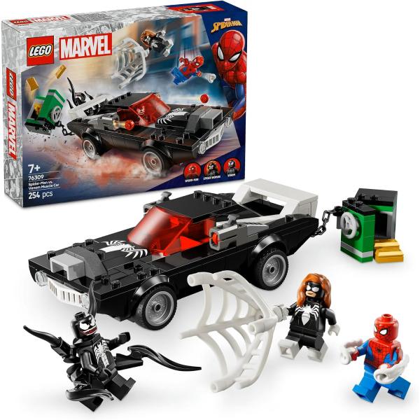 レゴ(LEGO) マーベル スパイダーマン vs. ヴェノム マッスルカー 76309 おもちゃ 男の子 女の子