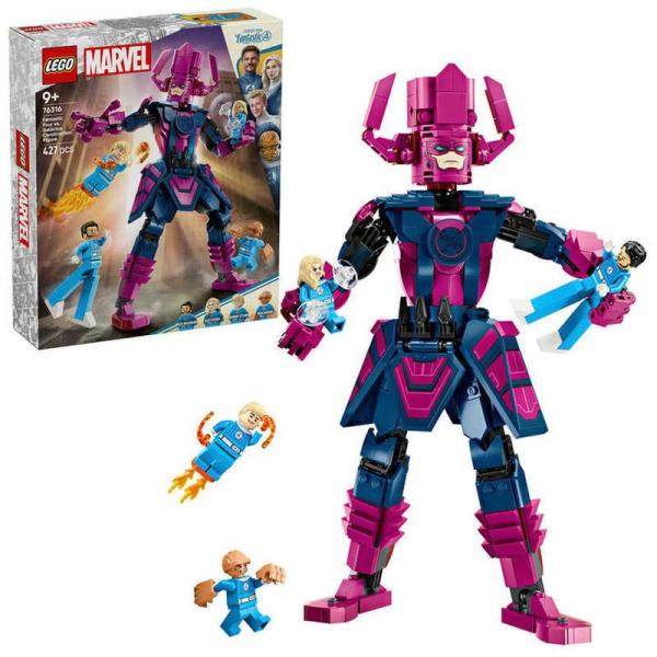 レゴ(LEGO) マーベル ファンタスティック・フォー vs. ギャラクタス おもちゃ 玩具 誕生日 プレゼント ブロック 男の子 女の子 子供 9歳 10歳 11歳 小学生 76316