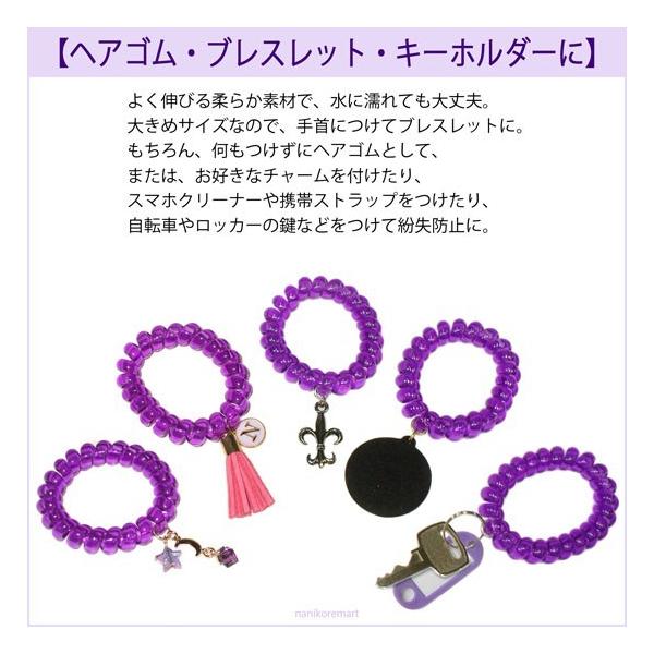 ヘアゴム ヘアアクセサリー 10個 スプリングゴム コイル 紫 パープル メール便送料無料 500円ぽっきり ワンコイン Buyee Buyee Japanese Proxy Service Buy From Japan Bot Online