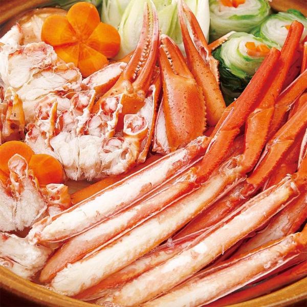 ボイル紅ズワイガニ鍋500gセット　カニ　ハーフポーション　かにしゃぶ ギフト　送料無料　※北海道、沖縄は配送不可