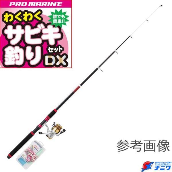 手軽にサビキ釣りができる入門セット。セット内容■竿■リール■サビキ仕掛3枚■カゴ■ハサミ■タオル■ごみ用ビニール袋■仕掛けケース全長　2.7m・仕舞寸法　75cm・付属糸　4号