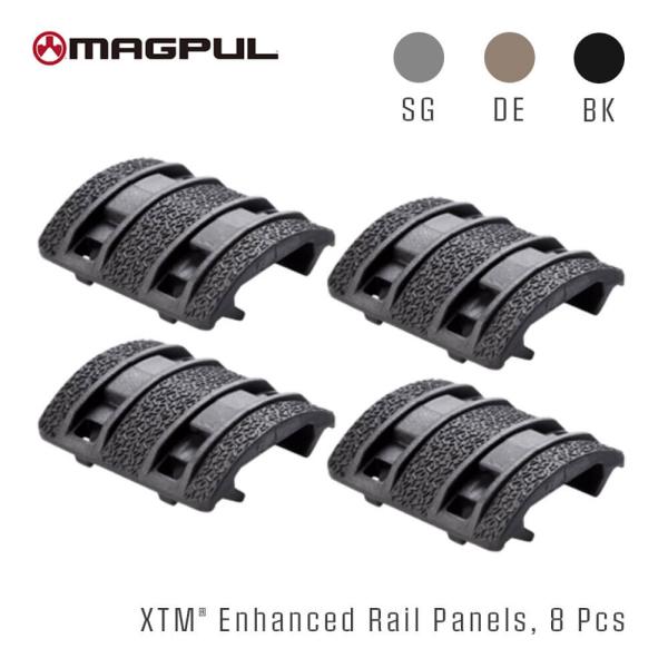 実物MAGPULXTM エンハンスド レイルパネル 20mmレイル対応 8ピースセット XTM Enhanced Rail Panels