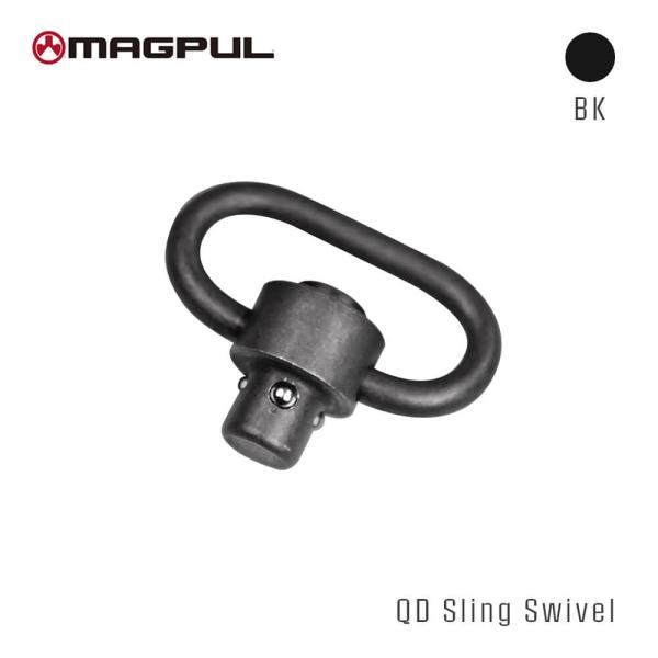 マグプル様式 BK MAGPUL レプリカ QDスリングスイベル スチール