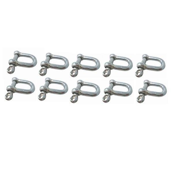 ワイヤレスなんかいオリジナル　「穴を掘らないくくり罠」のワイヤーに取り付けるパーツです。こちらは 補修パーツの「シャックル」 のみの販売です。