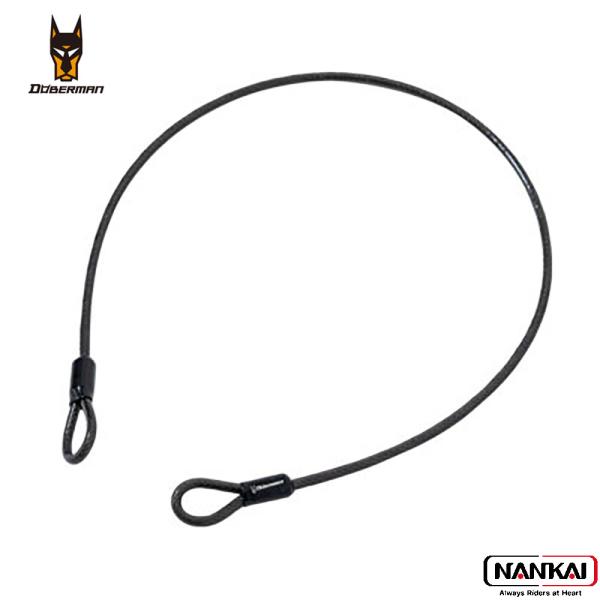 ■メーカー：NANKAI(ナンカイ)■品番：DBL-016■品名：ケーブルワイヤー ポケットタイプ ■カラー：ブラック（BK)■サイズ：ワイヤー部直径5mmワイヤー部全長76cm・携帯に便利なポケットタイプでヘルメット等にお勧めな製品です。...