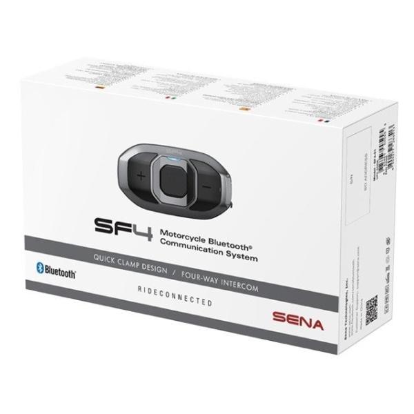 インカム SENA (セナ) Bluetooth インターコム SF4-02 SF4 HDパック タンデムライダー、小グループツーリングに.... (正規代理店
