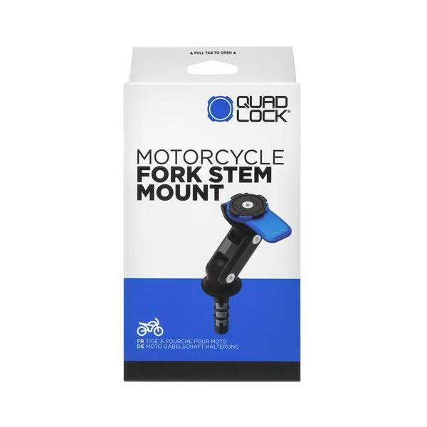 QUADLOCK フォークステムマウント+ダンパー+ブラックロッキングレバー QUAD LOCK LOCK(クアッドロック) フォークステムマウント : 南海