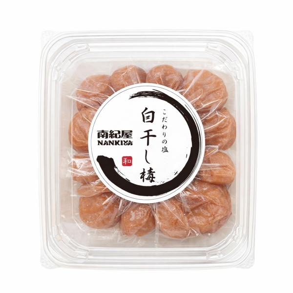梅干し 南高梅 つぶれ梅 すっぱい 和歌山 地元の人気梅屋さん 紀の里食品×南紀屋 梅きらら 白干し梅 塩だけ仕込み 300g ご家庭用やご友人、釣り仲間などにも