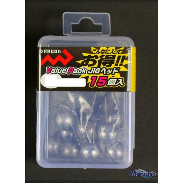 ドラゴン（DRAGON） バリューパック ジグヘッド 3g 15個入 (爆買