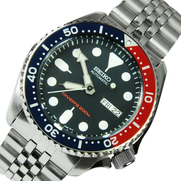 セイコー 腕時計 Seiko Pepsi Caliber 腕時計 腕時計 7s26 Automatic ファッション 200m Skx009k2 Skx009 メンズ ダイバーウォッチ 20191008190802 00139 セレクトショップ なんくる