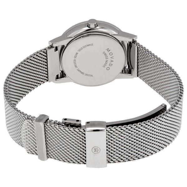 movado museum classic stainless steel