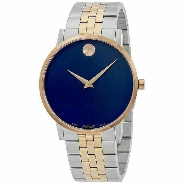 movado museum classic stainless steel