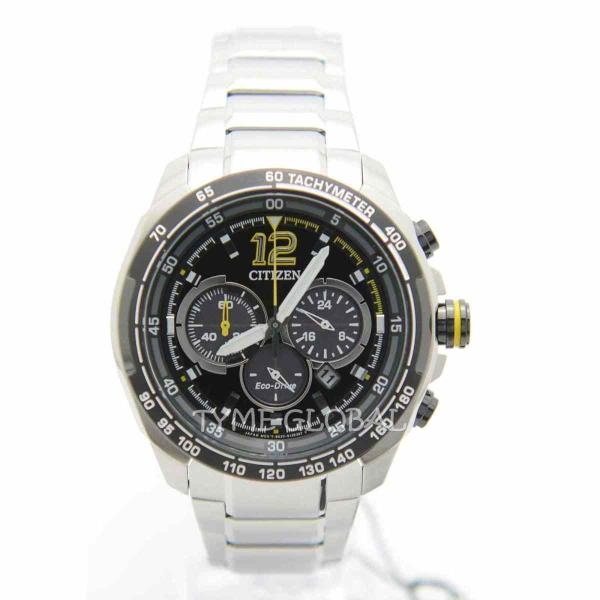 シチズン 腕時計 Citizen Eco Drive エコドライブ Ca4234 51e Tachymeter クロノグラフ Stainless Steel Analog Watch
