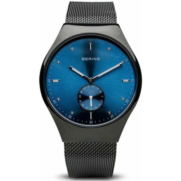 ベーリング 腕時計 Bering Time Smart Traveler メンズ 227 Black Watch Bluetooth Brushed Blue Amp 価格