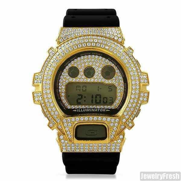 カシオ 腕時計 Top Quality Gold Lab Made Iced Out Casio G Shock Watch -  www.splitstudio.tv/index.php?