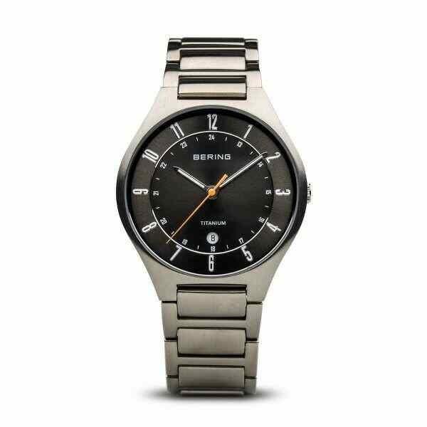 ベーリング 腕時計 Bering Time メンズ Titanium Collection 訳ありセール 格安 Watch 772 Dial Black 39mm Titan