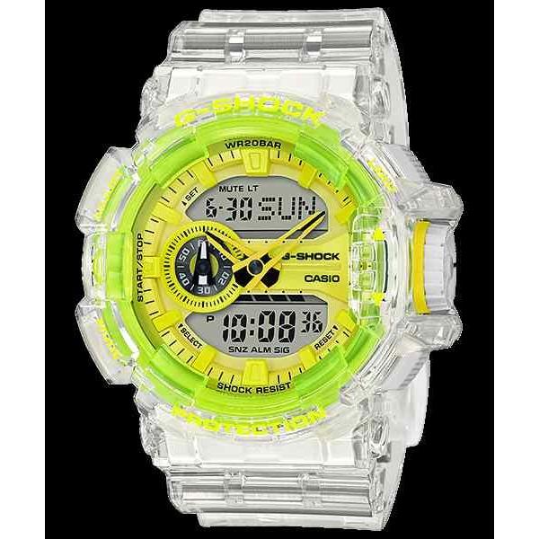 casio g shock clear