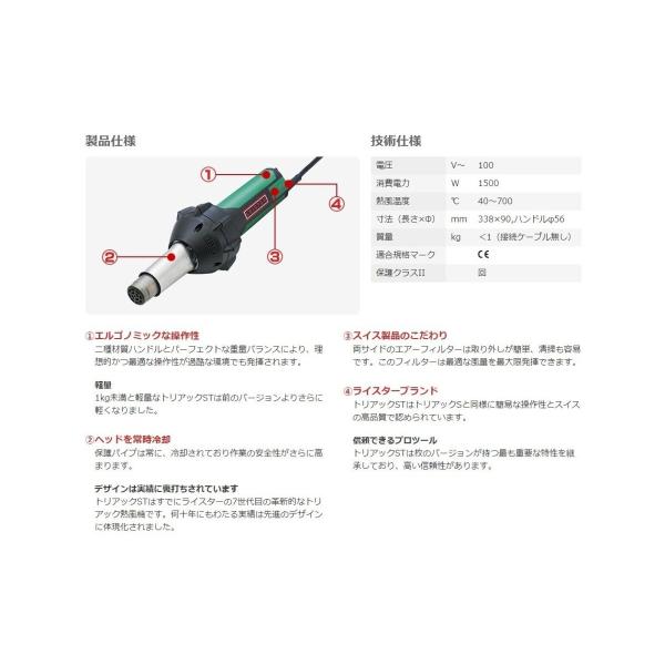 世田谷セレクション ライスタースターターキット 道具 工具 純正部品5点セット 電動工具 Leister