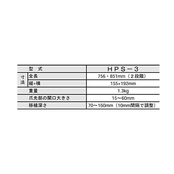 みのる産業 苗移植機 ハンドプランター Hps 3 Ndpa Org