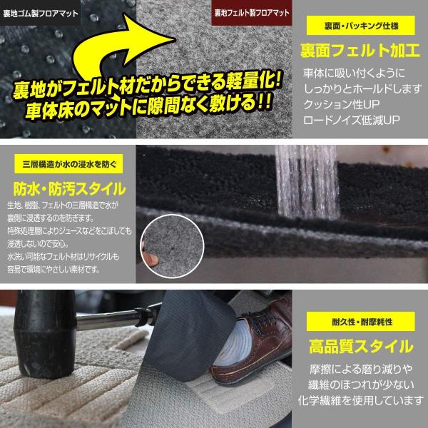 日産 リーフ フロアマット カーマット 日本製 全席1台分 セット 適応車種 平成24