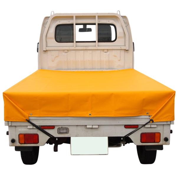 軽トラック 荷台シート エステル帆布 6000 2 0m 2 2m オレンジ Ndpa Org