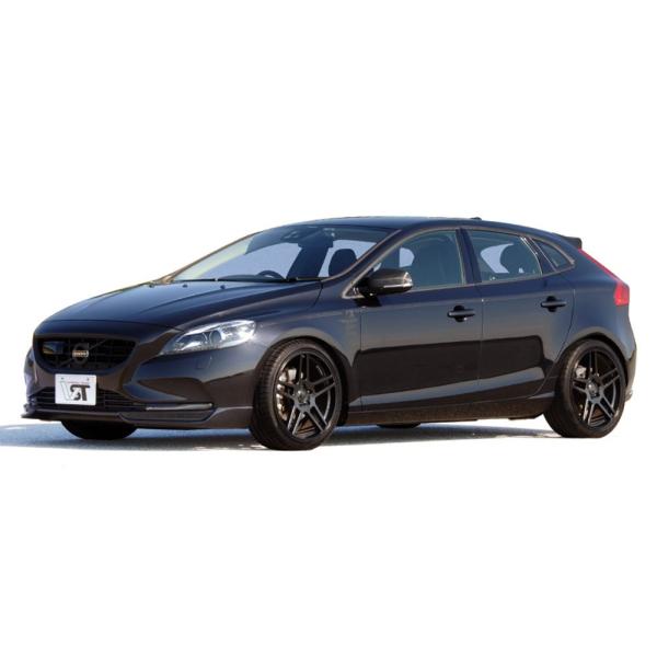 Vst ボルボ V40 値引き アルミポリッシュ 無加工で取付 カーゴルームバー