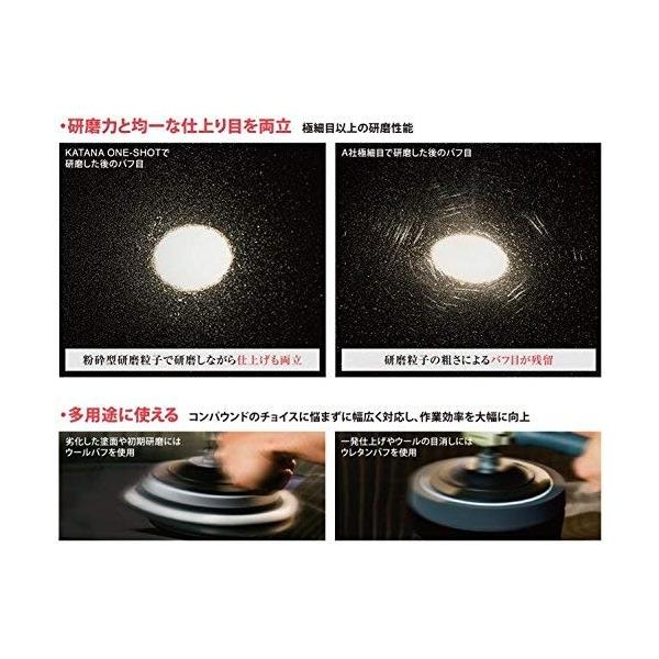 研磨剤 コンパウンド Katana One Shot 4l 売店