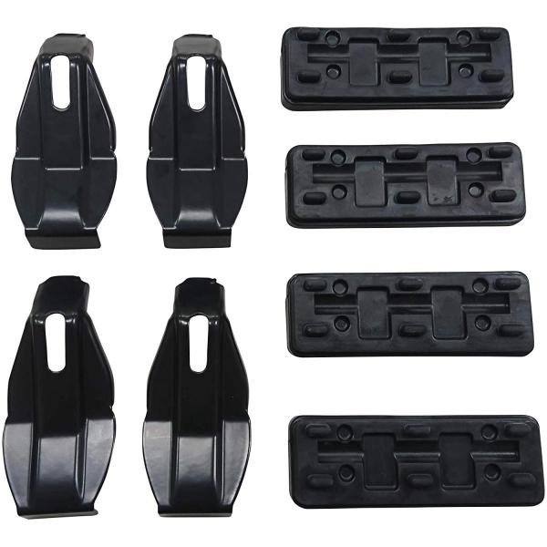 Terzo ベースキャリア ホルダー 4個入 ブラック トヨタ ラクティス NCP12# NSP12# スバル トレジア NCP12# NS