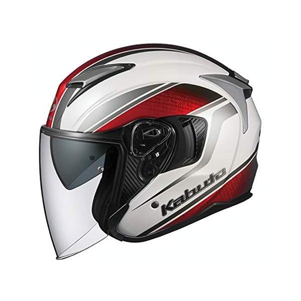 オージーケーカブト Ogk Kabuto バイクヘルメット ジェット Deuce ショップ Exceed サイズ M パールホワイト デュース