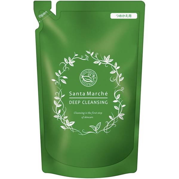 【メール便指定可能　2個まで】サンタマルシェ 薬用ディープクレンジング 330g つめかえ /美容液ジェル