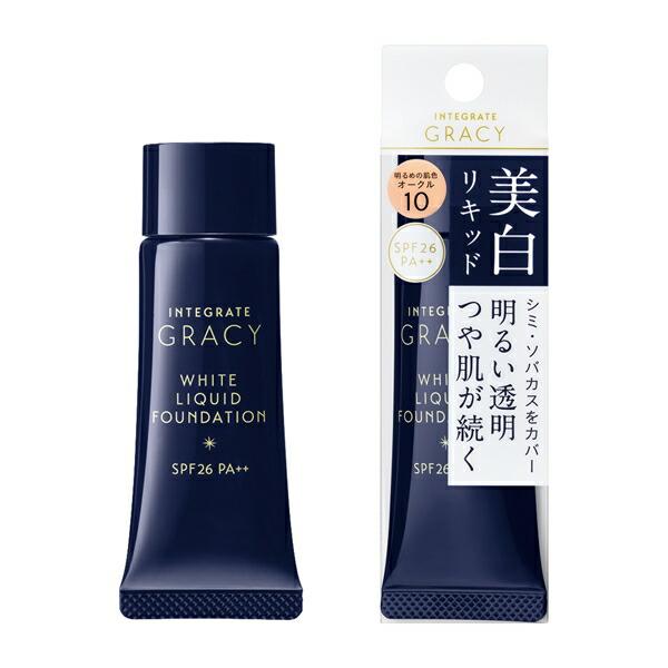 インテグレート グレイシィ ホワイトリキッドファンデーションｎ ピンクオークル10 25g なの花ドラッグyahoo 店 通販 Yahoo ショッピング
