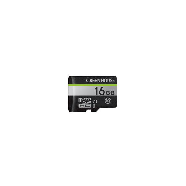 GH-SDM-UA16G microSDHC�J�[�h UHS-I U1 �N���X10 16GB ���񂹏��i