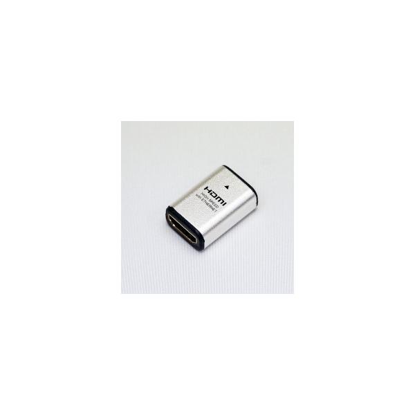 HDMI 中継アダプタ シルバー HDMIタイプAメス-HDMIタイプAメス 目安在庫=△