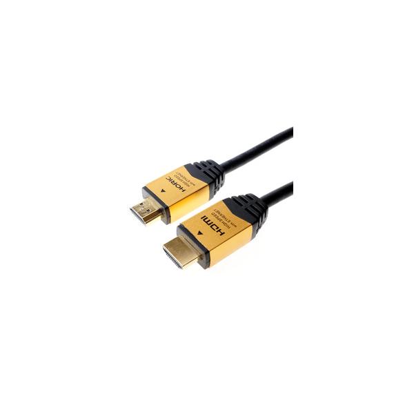 HDMIケーブル 10m 4K/30p ARC HDCP 対応 ハイスピード準拠 Ver1.4 ゴールド/シルバー ホーリック HDM100-462GD HDM100-886SV