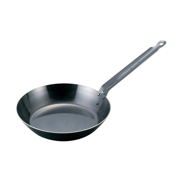 他サイト： EBM 鉄厚板 ブルーテンパー フライパン 28cm 1個 取り寄せ商品の商品画像