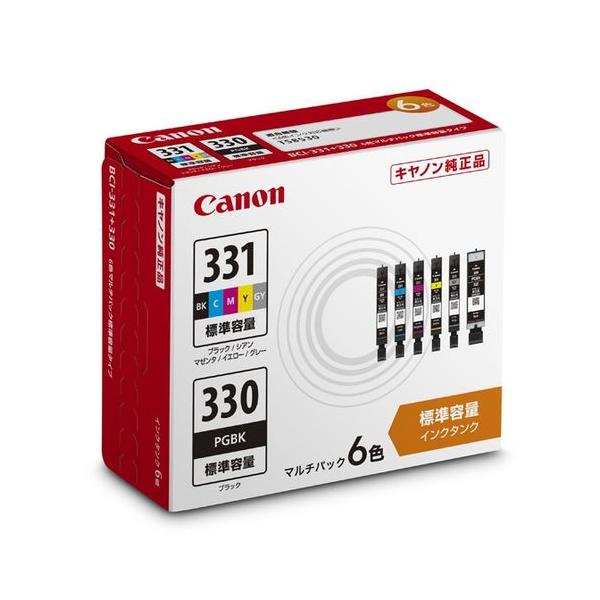 Canon キャノン BCI-331+330/6MP 2個セット‪☆ nanos_4549292190007