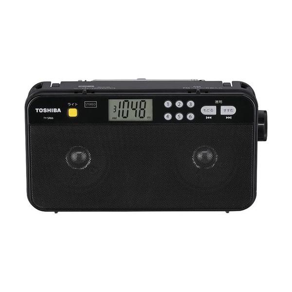 AM/FMステレオホームラジオ ブラック [ワイドFM対応 /AM/FM]