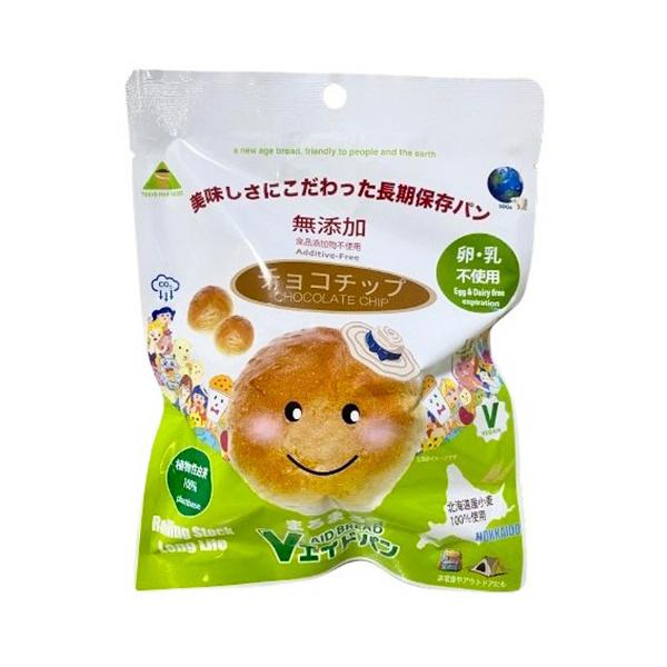 Vエイドパンまるまる チョコチップ 5年保存 1ケース(36食) 取り寄せ商品